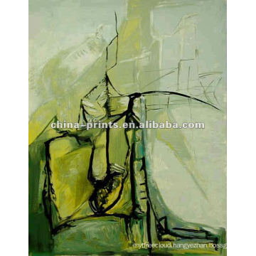 Handmade Abstract Oil Painting On Canvas